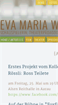 Mobile Screenshot of eva-welter.ch